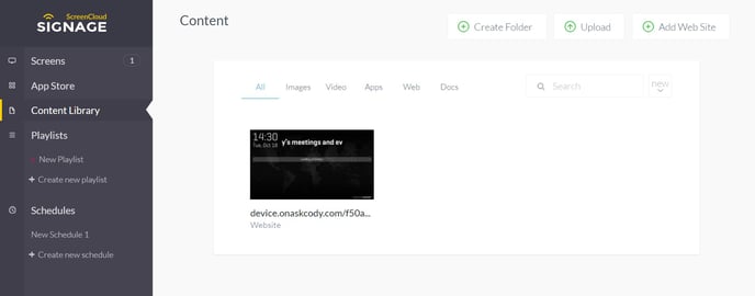 ActivityView on ScreenCloud Signage