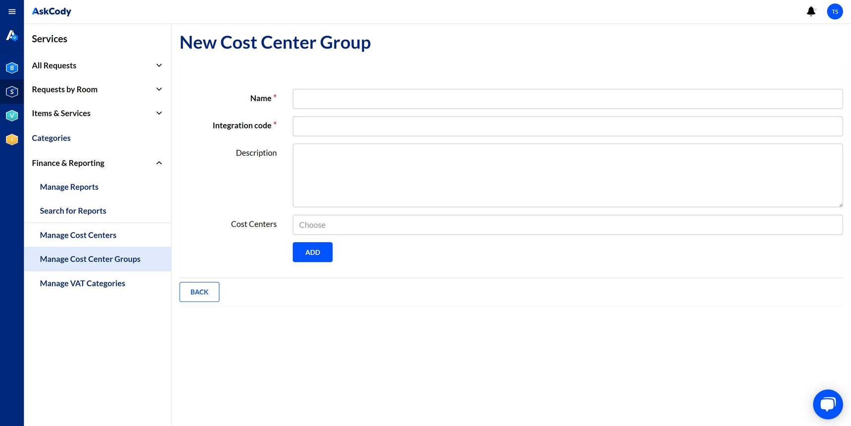 How to set up Services