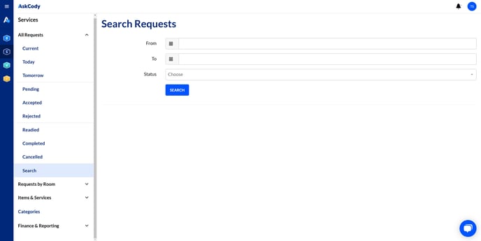 search requests